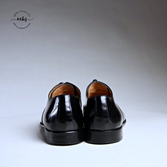 Bruno Magli Vicenza Cap Toe Leather Oxfords Black Men‎ 11